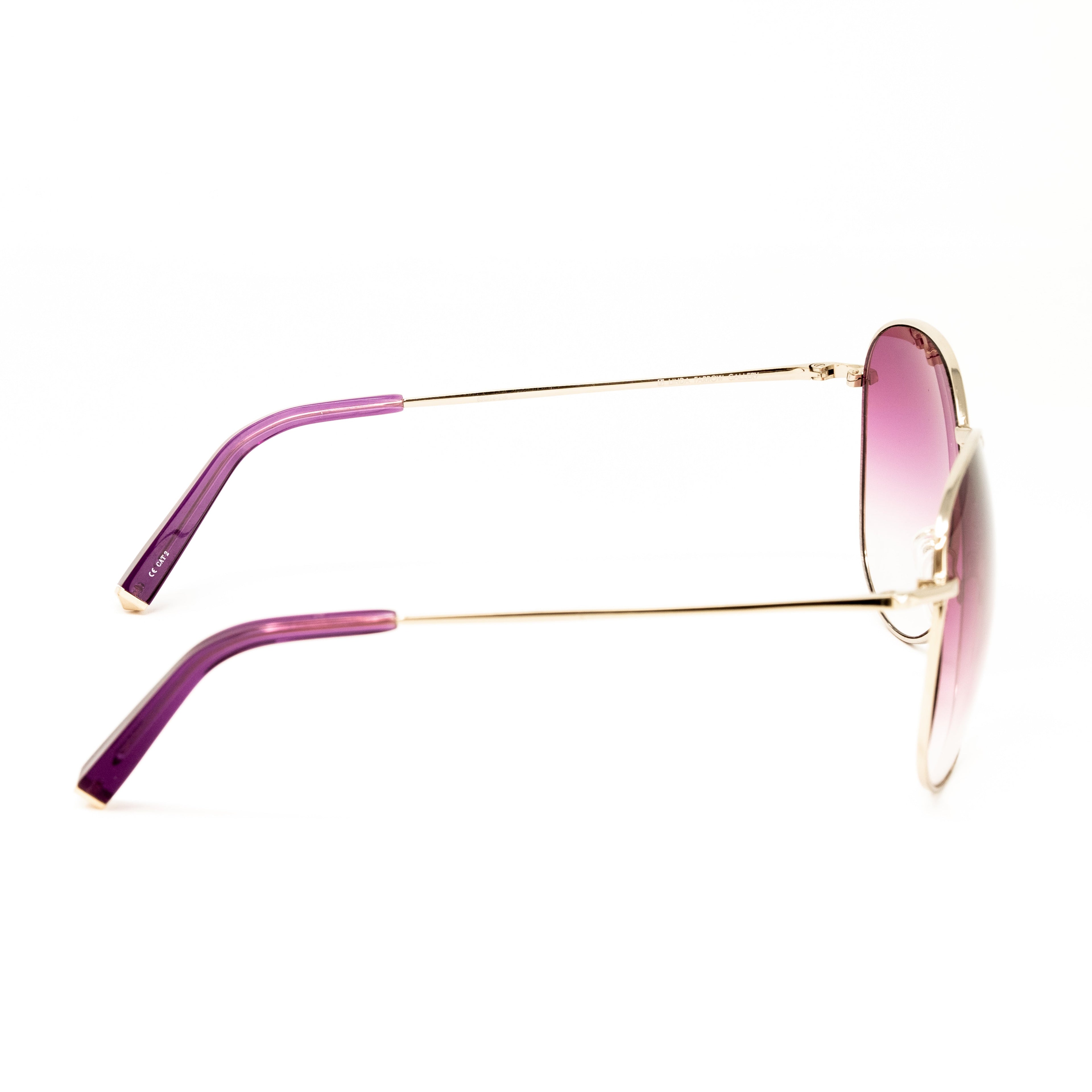 Matthew Williamson x Linda Farrow Pink Sunglasses