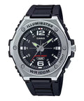 Casio Men's Watch Black Silver