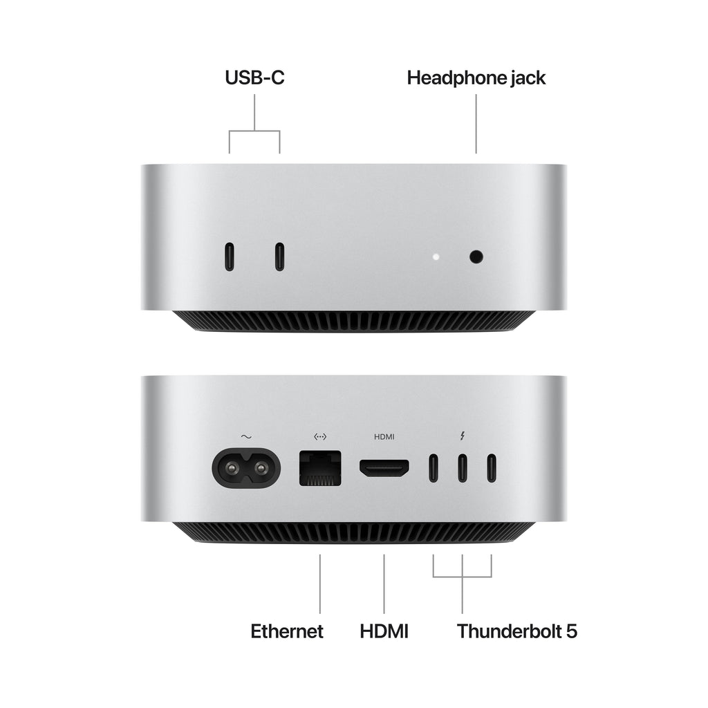 Mac mini with Apple M4 Pro with 10 Gigabit Ethernet
