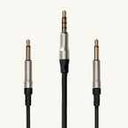 Meze Audio 99 Classics Headset Over-Ear Headphones with Boom Mic (Walnut/Gold)