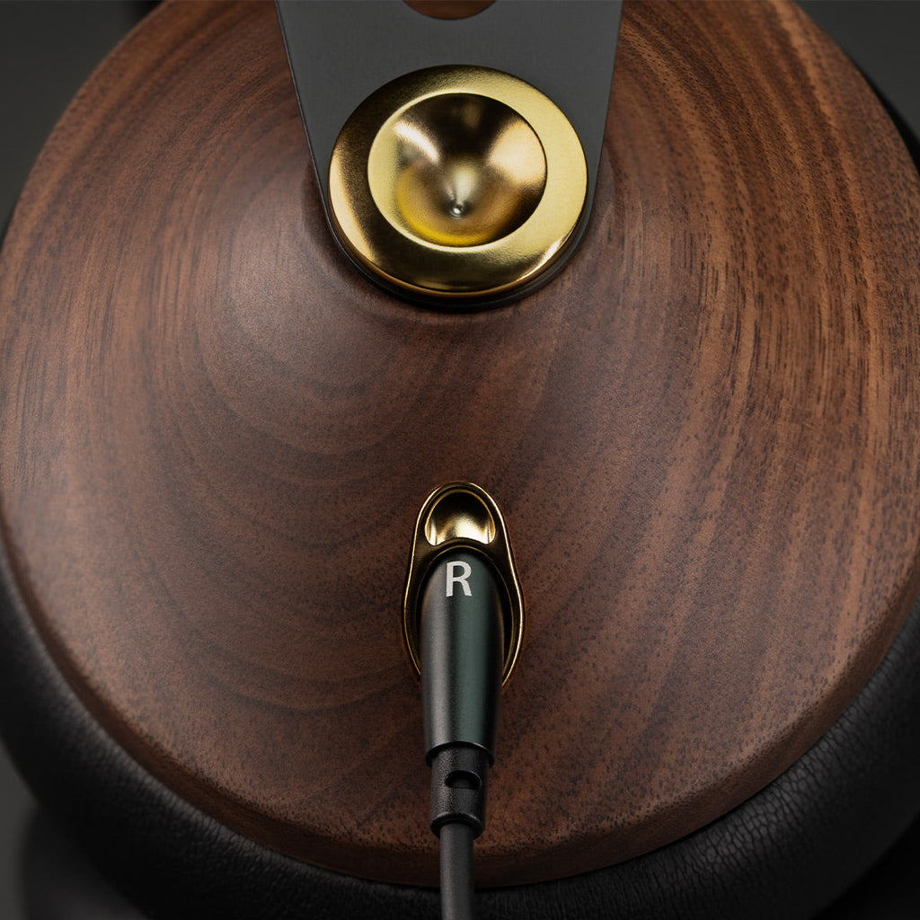 Meze Audio 99 Classics Over Ear Headphones - 2nd Gen (Walnut/Gold)