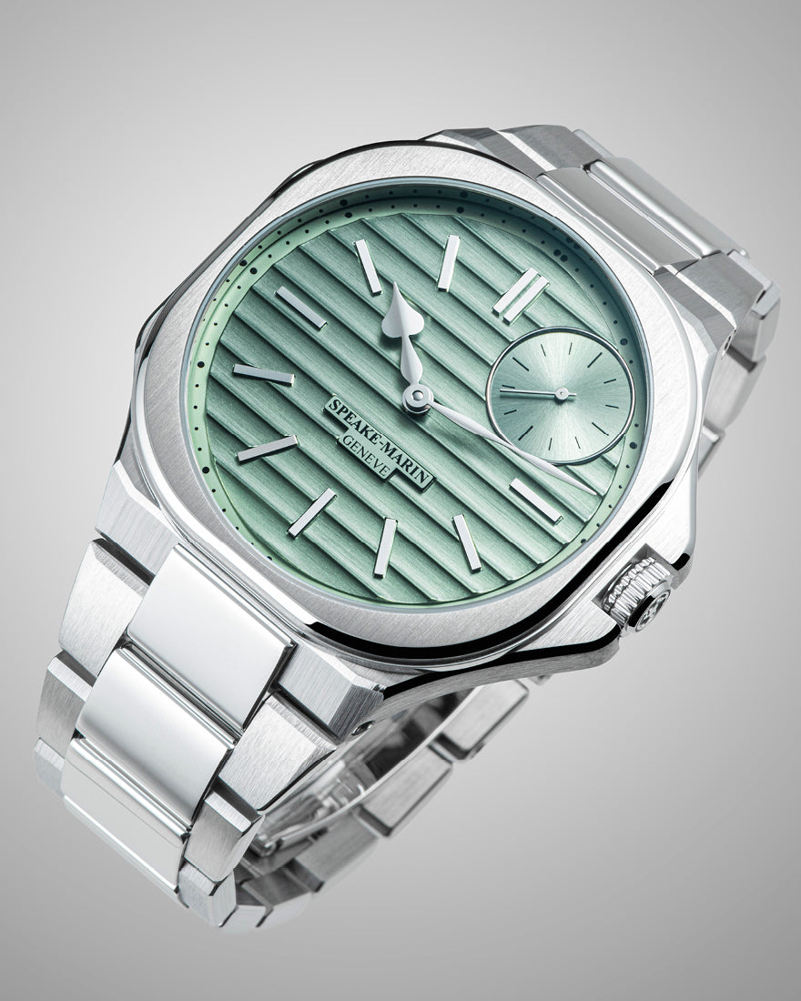 Ripples Metallic Green