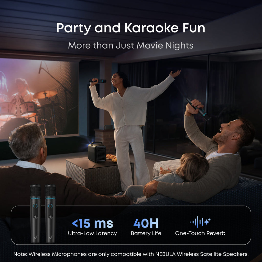 soundcore Nebula X1 Accessory Pack | Ultimate Audio for Movie Nights