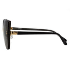 NO 21 x Linda Farrow Black Sunglasses