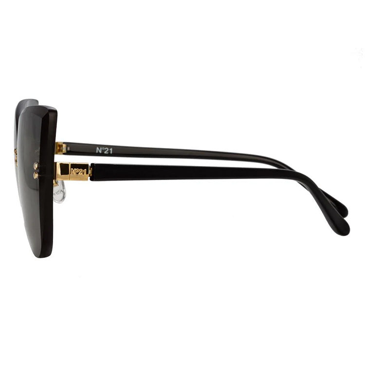 NO 21 x Linda Farrow Black Sunglasses