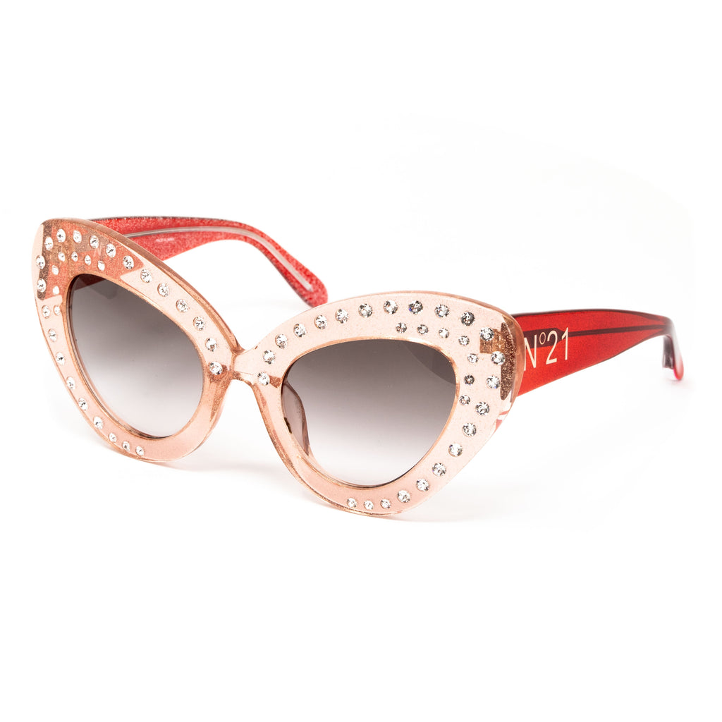 NO 21 x Linda Farrow Crystal Sunglasses