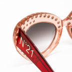 NO 21 x Linda Farrow Crystal Sunglasses
