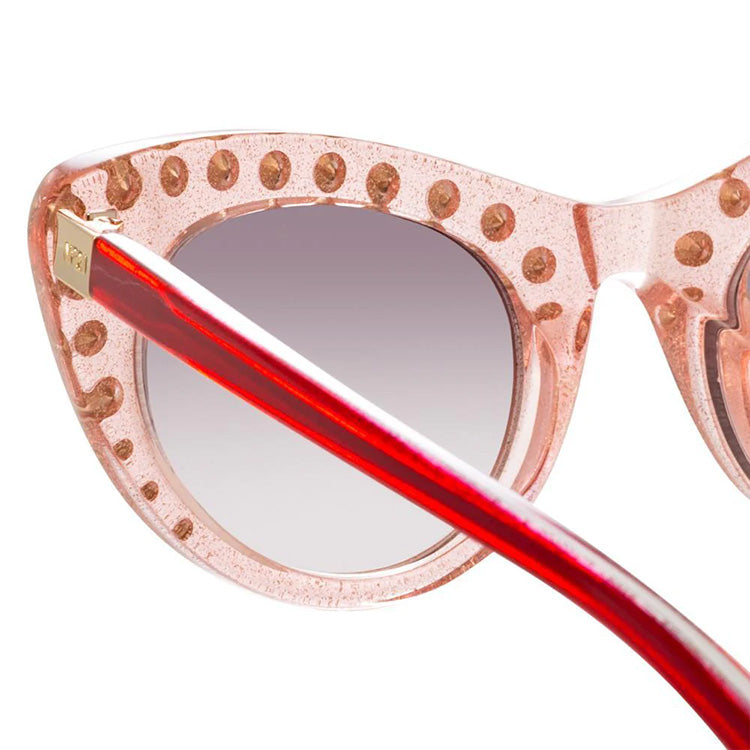 NO 21 x Linda Farrow Crystal Sunglasses