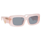 NO 21 x Linda Farrow Pink Sunglasses