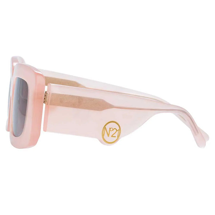 NO 21 x Linda Farrow Pink Sunglasses