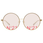 NO 21 x Linda Farrow Pink Sunglasses