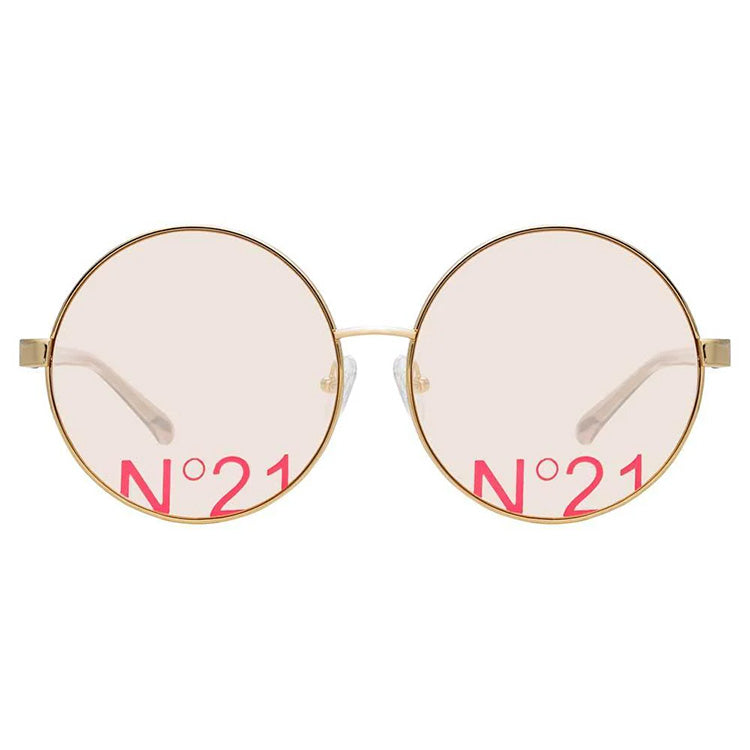 NO 21 x Linda Farrow Pink Sunglasses
