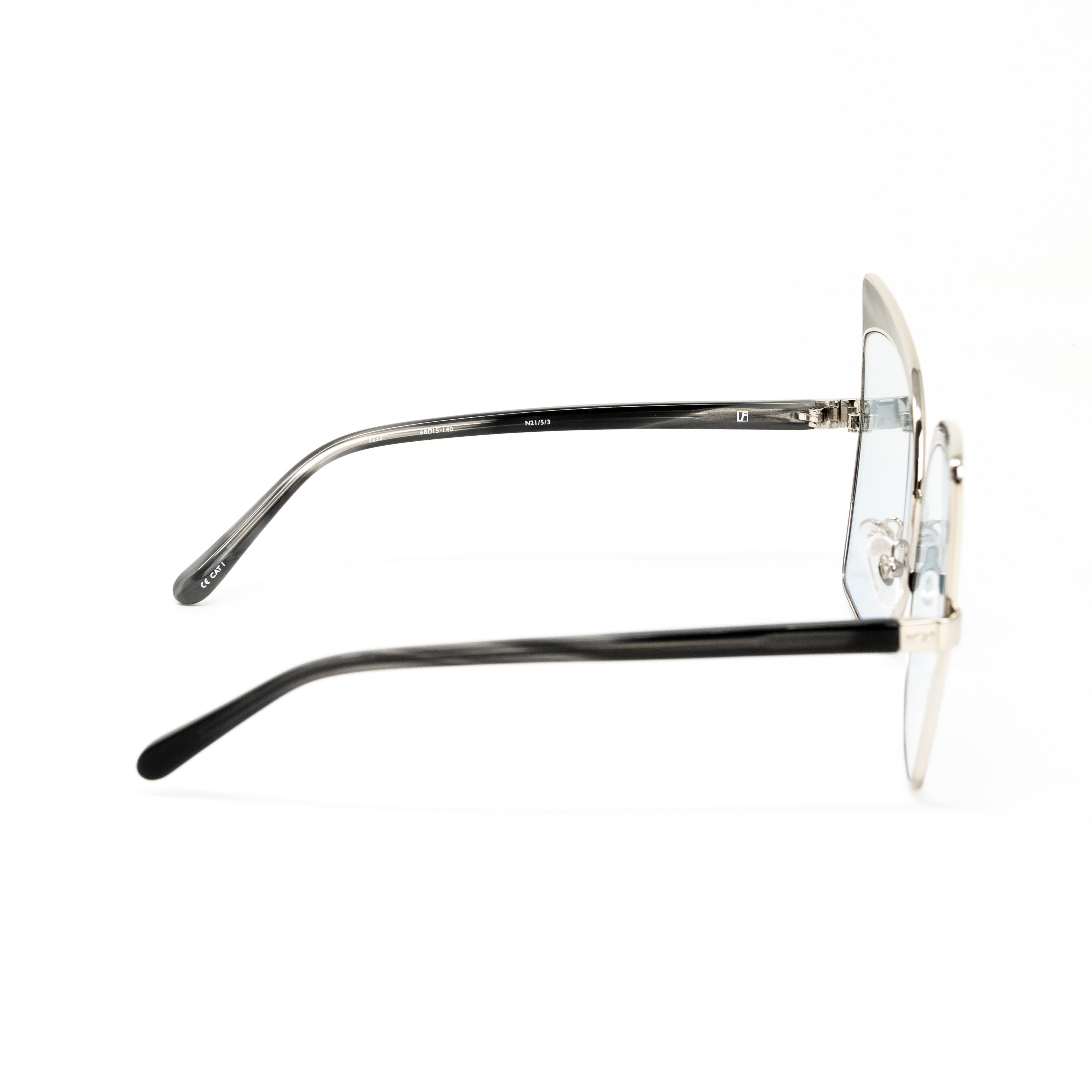 NO 21 x Linda Farrow Black Sunglasses
