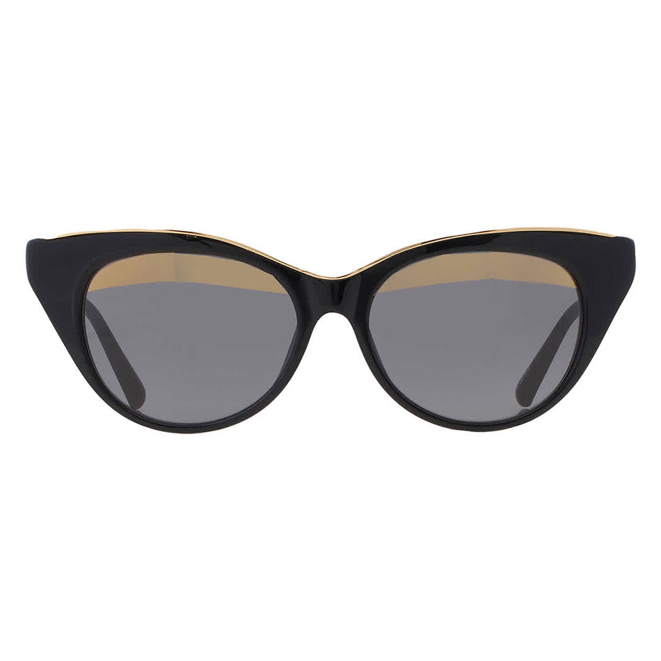 NO 21 x Linda Farrow Black Sunglasses