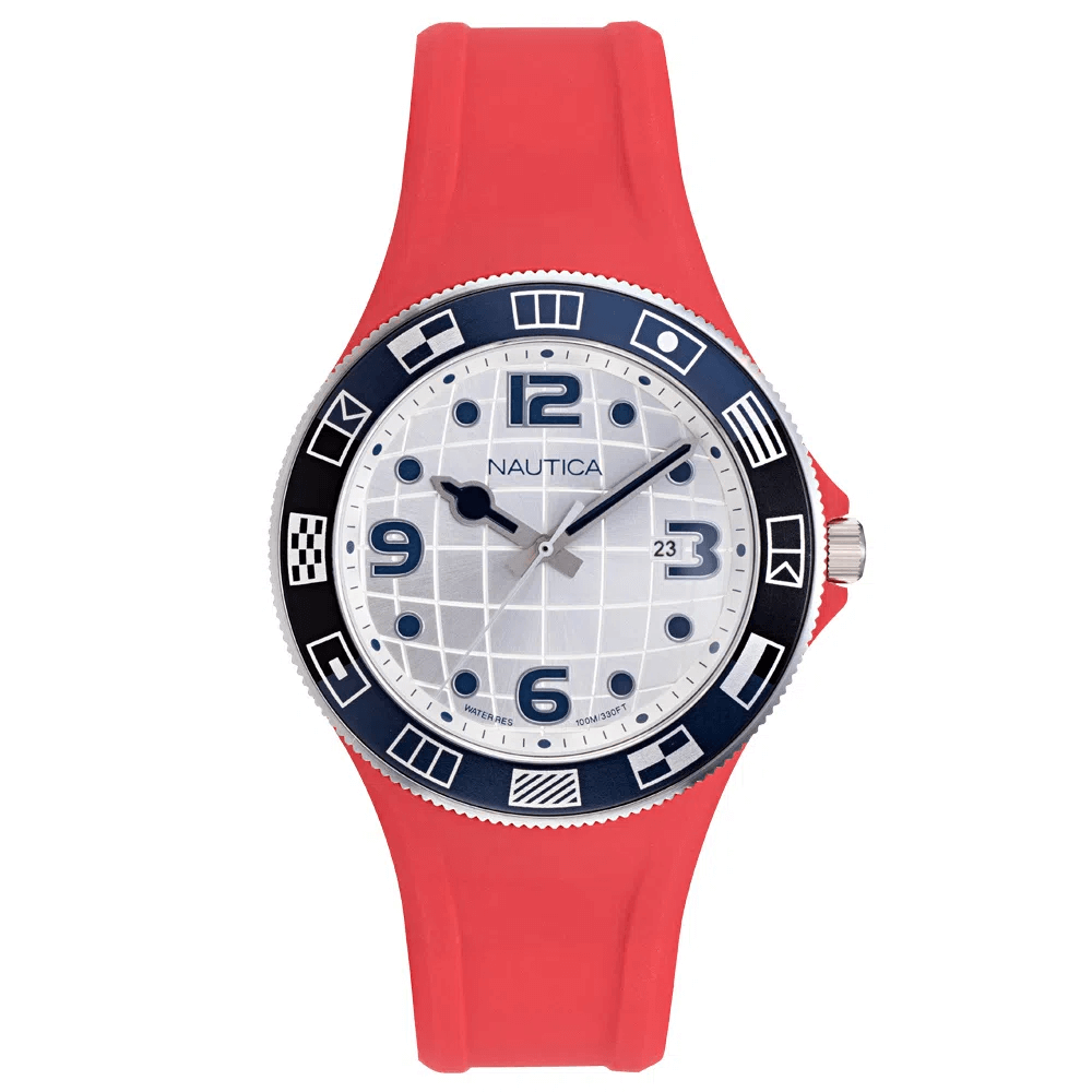 Nautica Men's Watch Lummus Beach Red