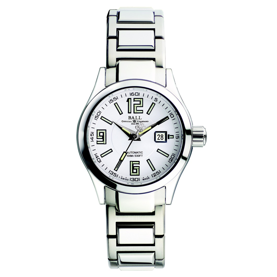 Ball Ladies Watch Engineer II Arabic Ladies White