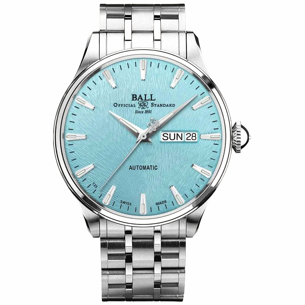 Ball Trainmaster Eternity Ice Blue Watch
