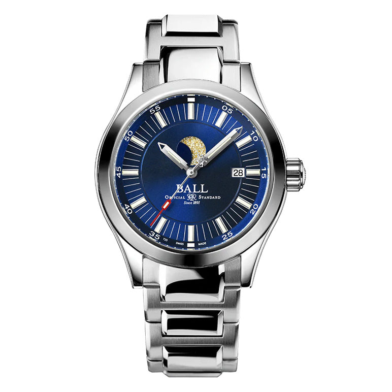 Ball Men's Watch Engineer III Moon Phase Blue