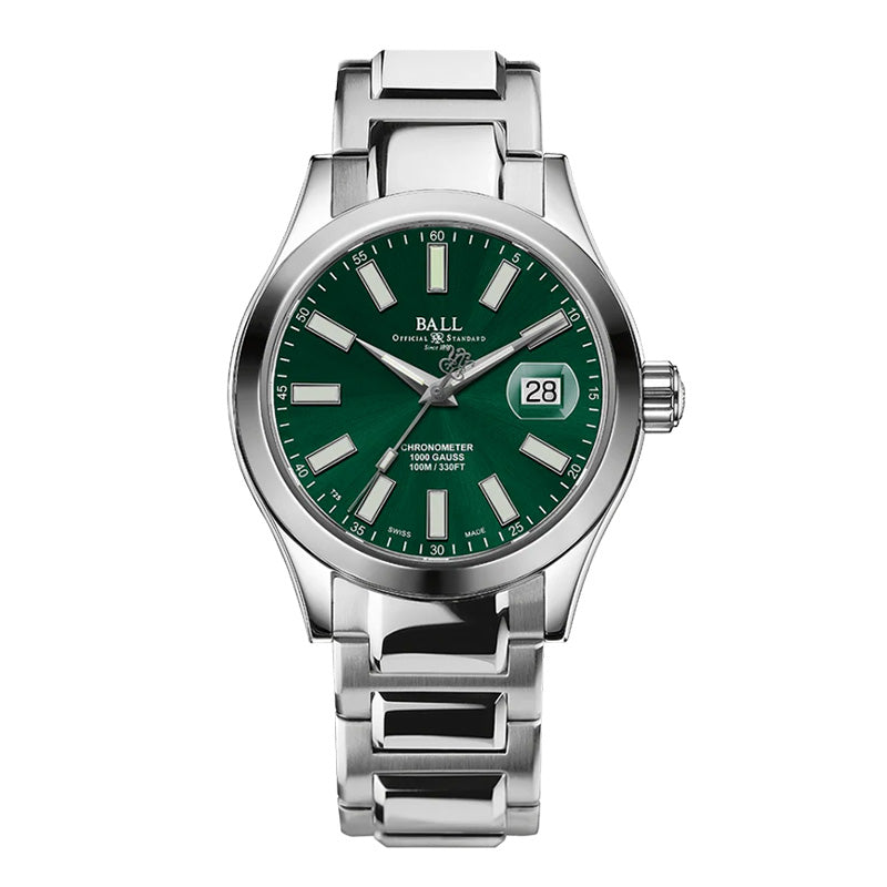 Ball Men's Watch Engineer III Marvelight Chronometer Green