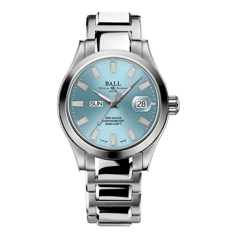 Ball Engineer III Marvelight Chronometer Ice Blue Watch