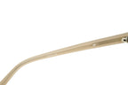 No. 21 Women's Sunglasses Round Beige Grey