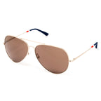 Orlebar Brown x Linda Farrow Brown Sunglasses