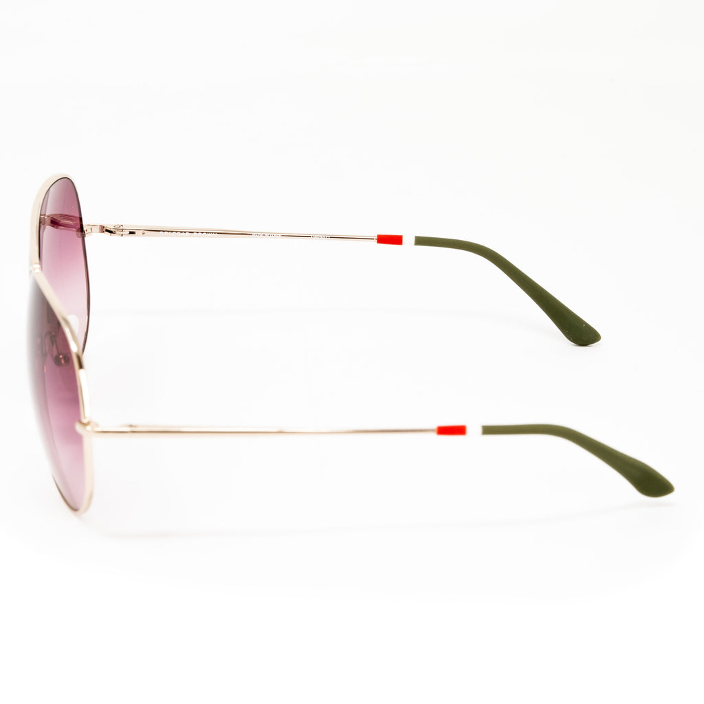 Orlebar Brown x Linda Farrow Pink Sunglasses