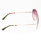 Orlebar Brown x Linda Farrow Pink Sunglasses