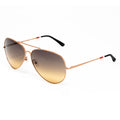 Orlebar Brown x Linda Farrow Rose gold Sunglasses