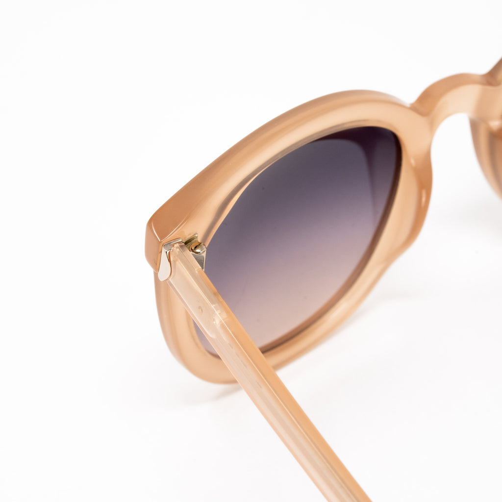 Orlebar Brown x Linda Farrow Beige Sunglasses