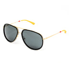 Orlebar Brown x Linda Farrow Gold Sunglasses