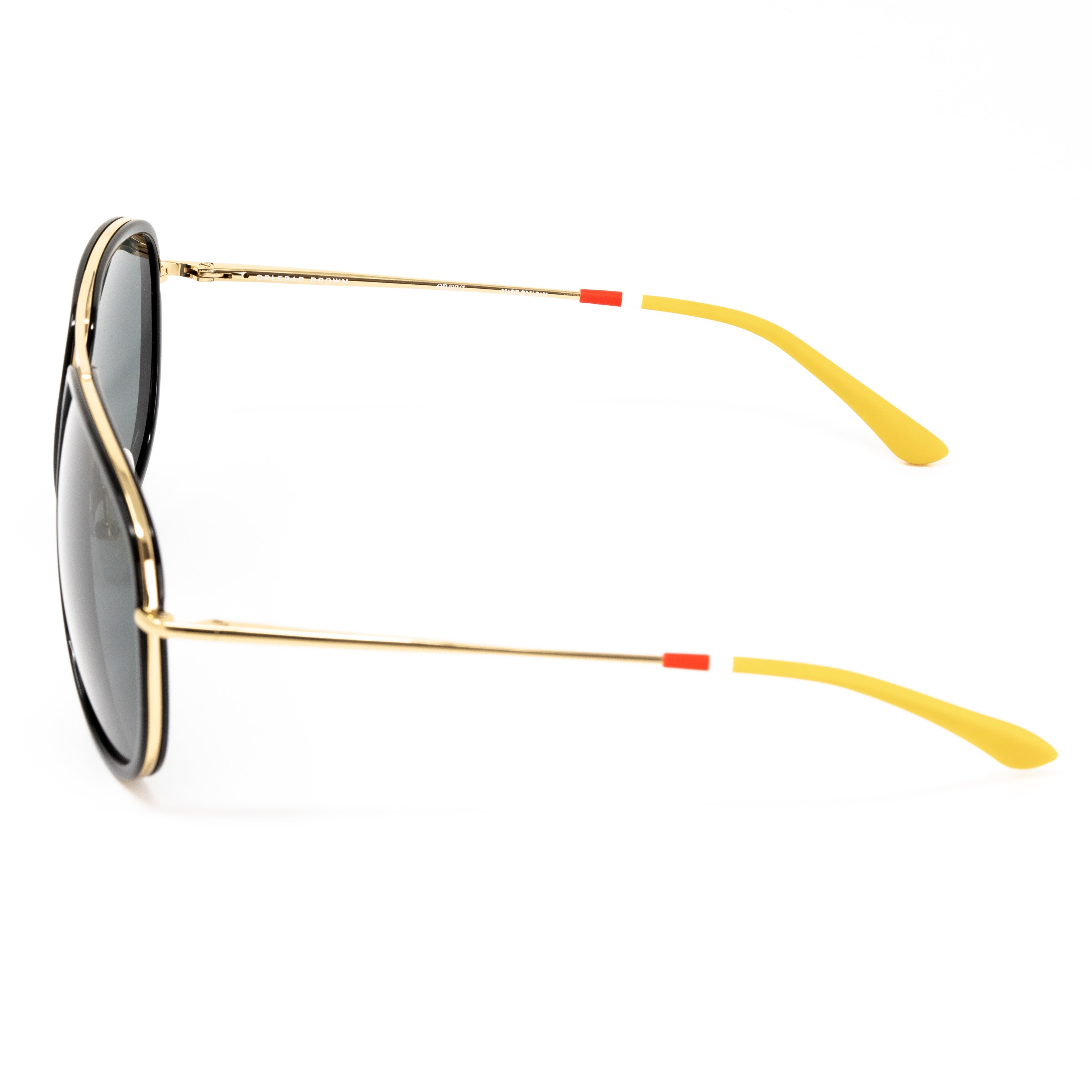 Orlebar Brown x Linda Farrow Gold Sunglasses