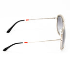 Orlebar Brown x Linda Farrow Grey Sunglasses