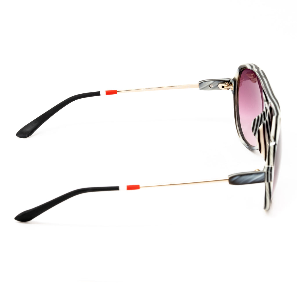 Orlebar Brown x Linda Farrow Pink Sunglasses