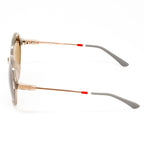 Orlebar Brown x Linda Farrow Brown Sunglasses