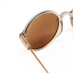 Orlebar Brown x Linda Farrow Brown Sunglasses