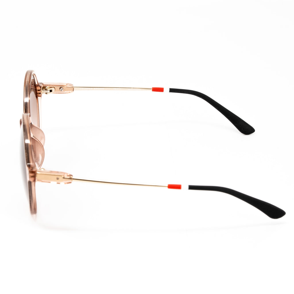 Orlebar Brown x Linda Farrow Brown Sunglasses
