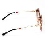Orlebar Brown x Linda Farrow Brown Sunglasses