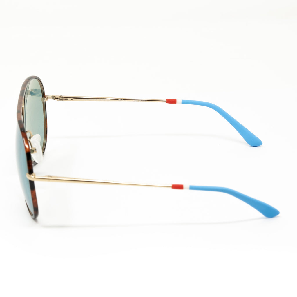 Orlebar Brown x Linda Farrow Blue Sunglasses