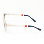 Orlebar Brown x Linda Farrow White Sunglasses