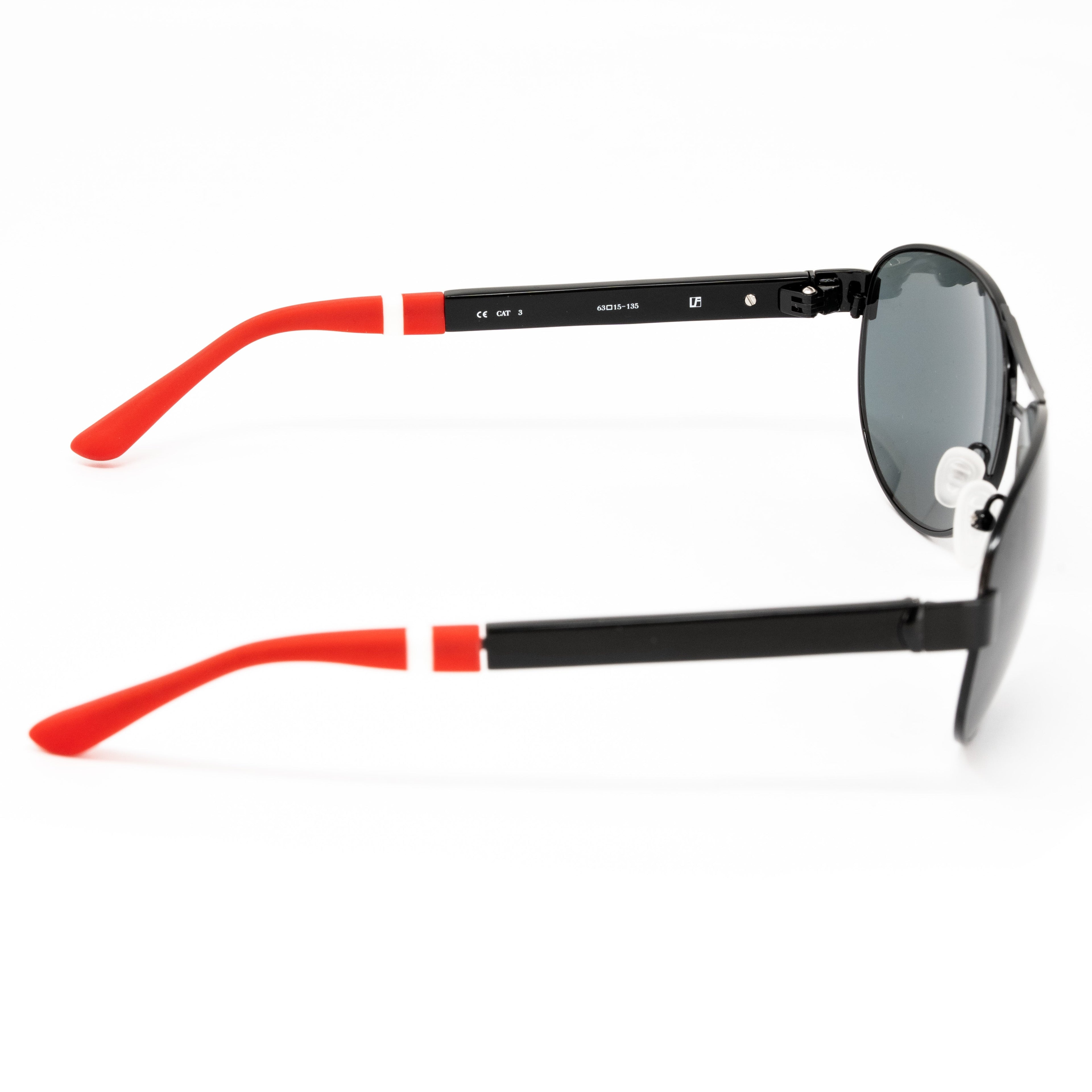 Orlebar Brown x Linda Farrow Black Sunglasses