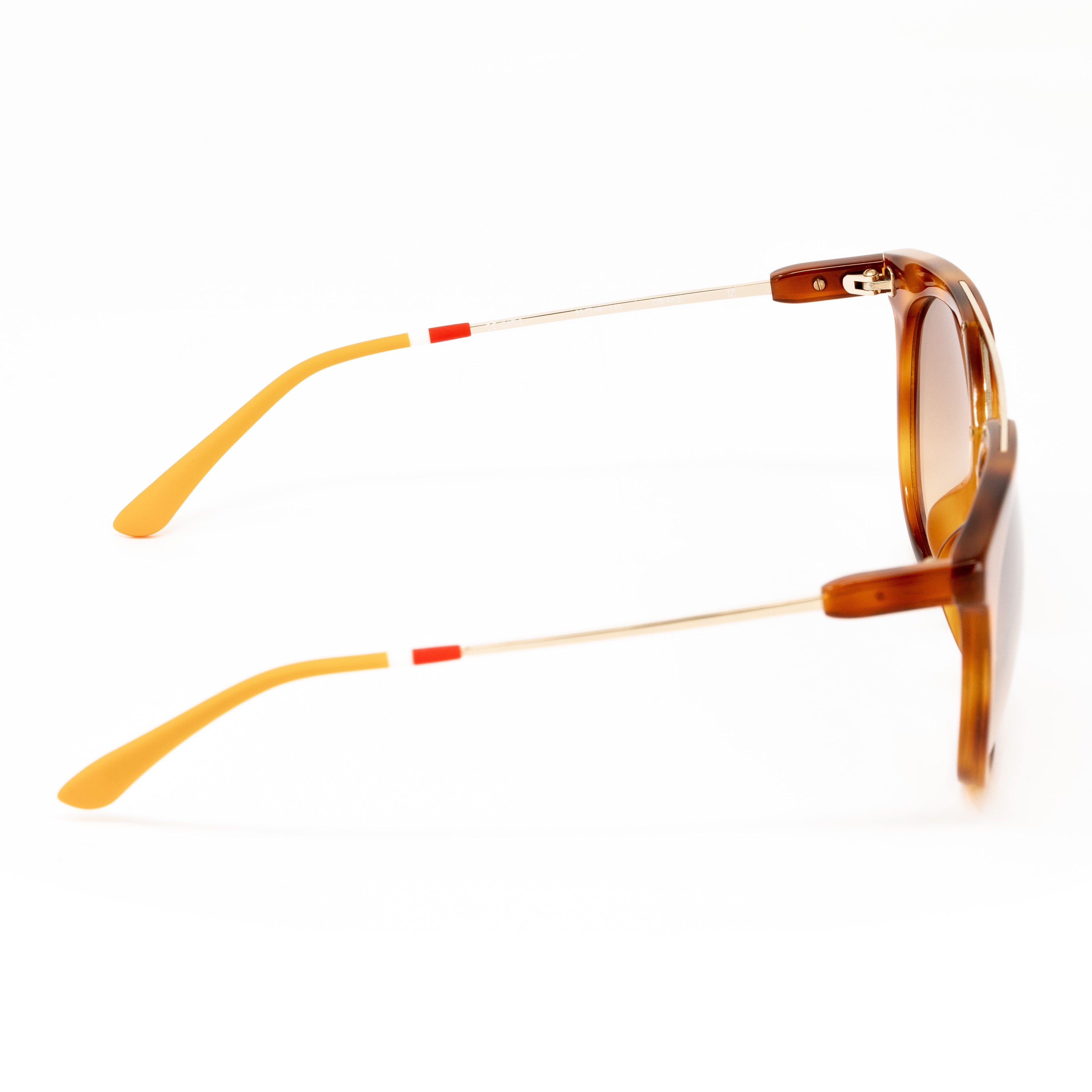 Orlebar Brown x Linda Farrow Amber Sunglasses