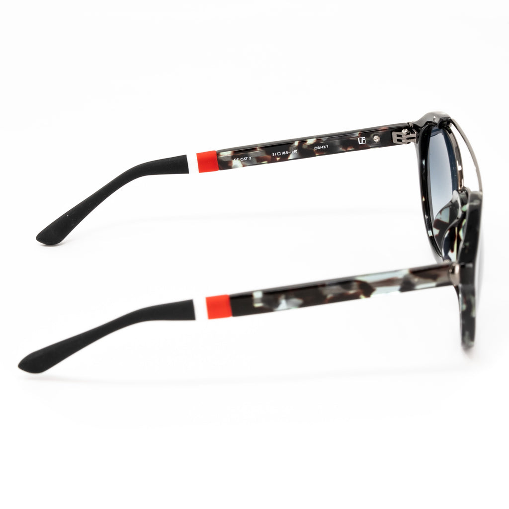 Orlebar Brown x Linda Farrow Black Sunglasses