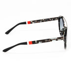 Orlebar Brown x Linda Farrow Black Sunglasses