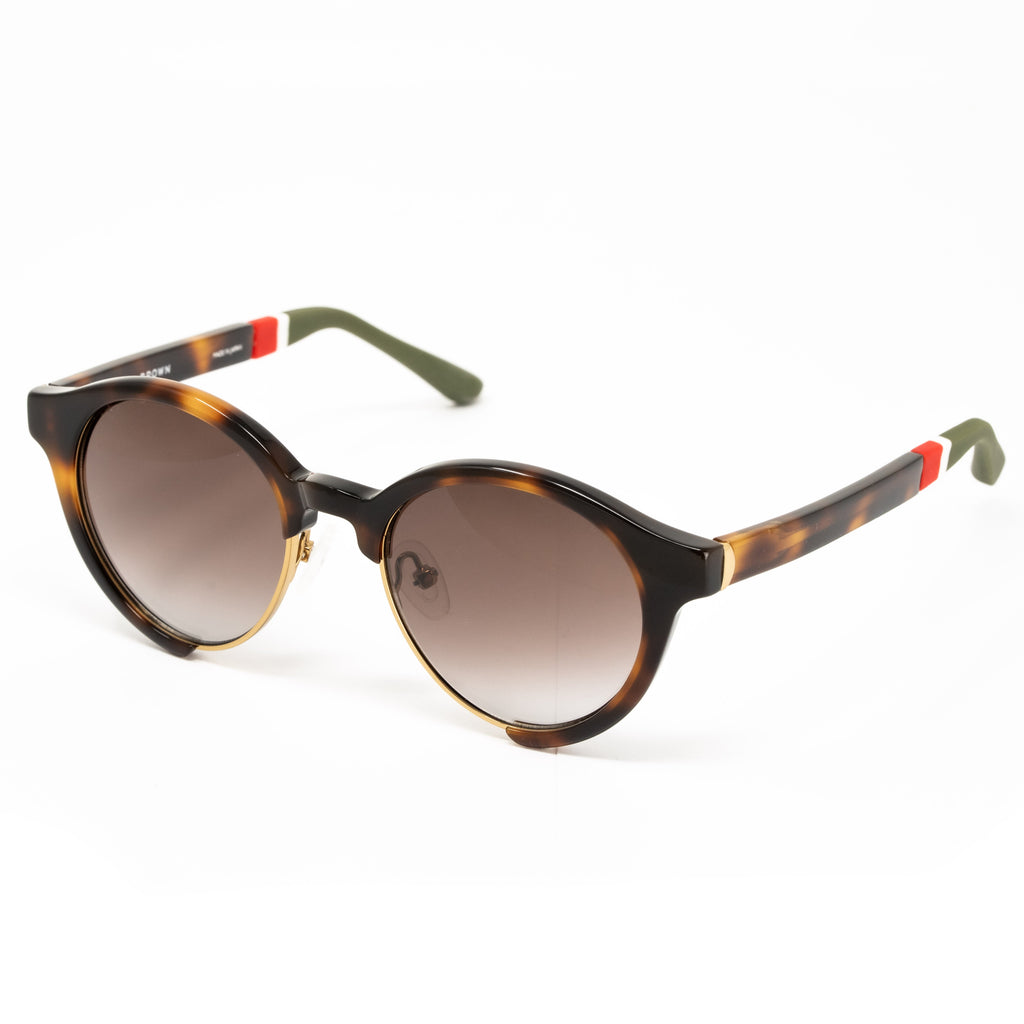 Orlebar Brown x Linda Farrow Tortoiseshell Sunglasses