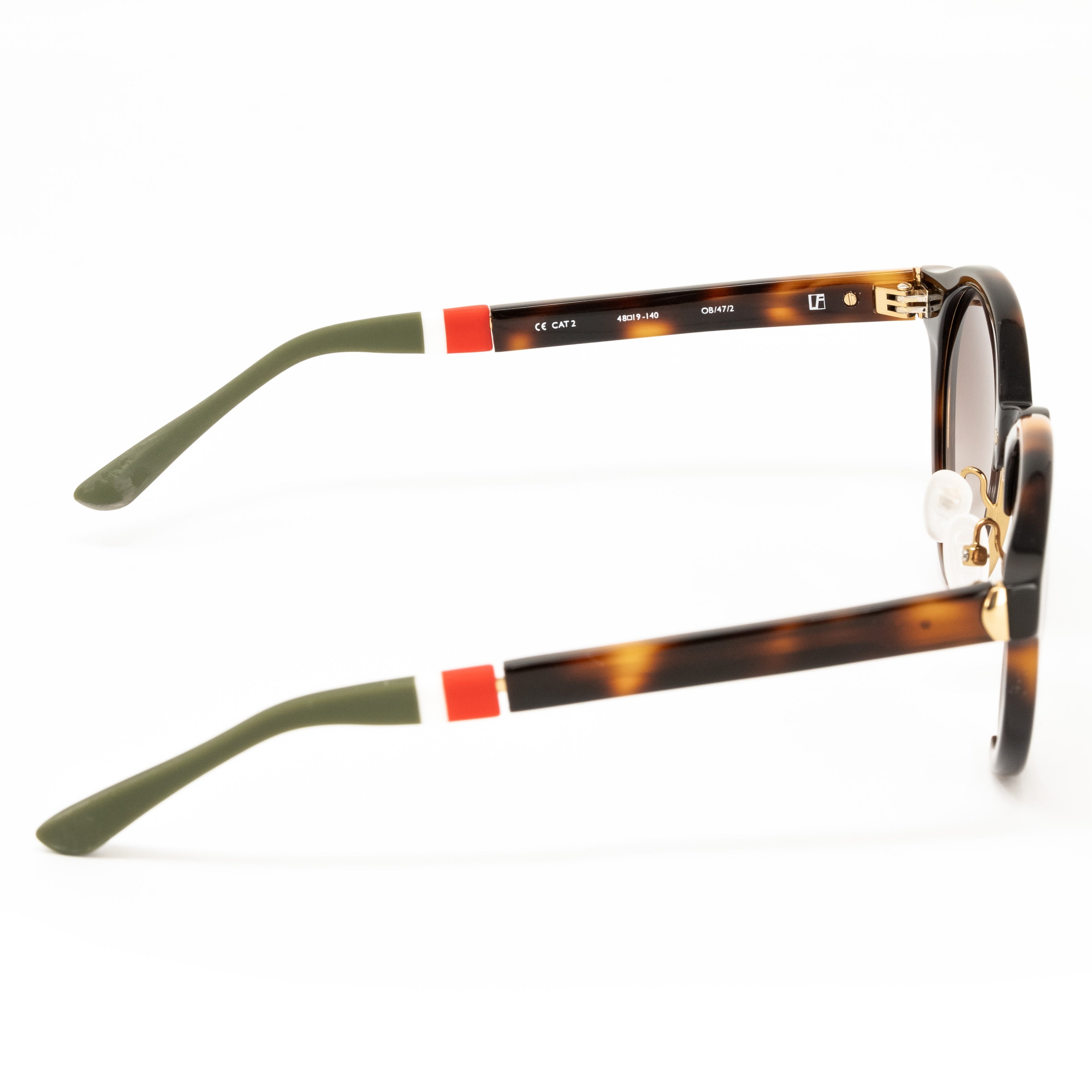 Orlebar Brown x Linda Farrow Tortoiseshell Sunglasses
