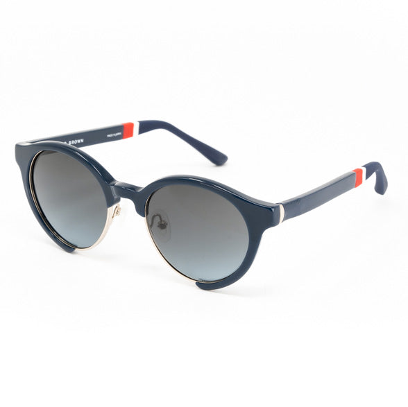 Orlebar Brown x Linda Farrow Navy Sunglasses
