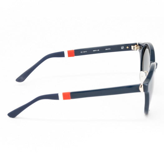 Orlebar Brown x Linda Farrow Navy Sunglasses