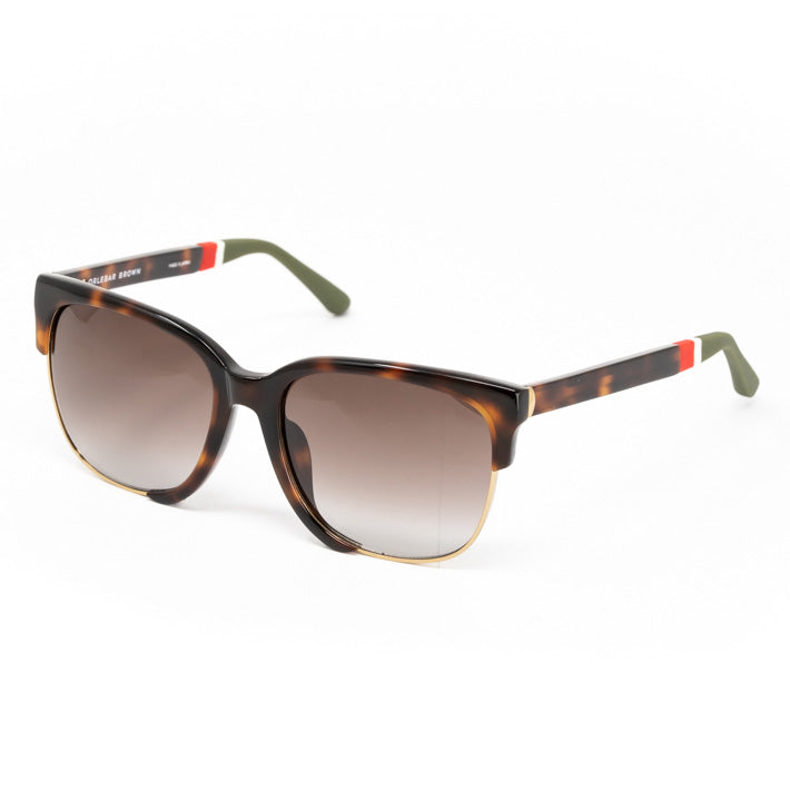 Orlebar Brown x Linda Farrow Tortoiseshell Sunglasses