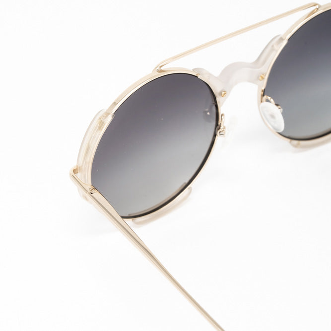 Orlebar Brown x Linda Farrow Gold Sunglasses